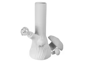 Mushroom Hideaway Beaker Pipe
