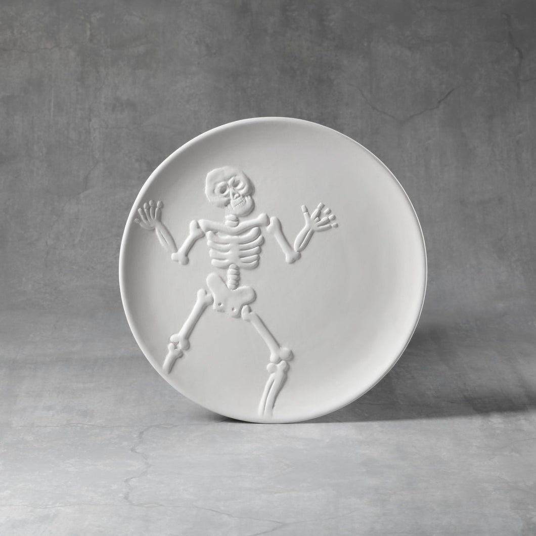 Dancing Skeleton Plate