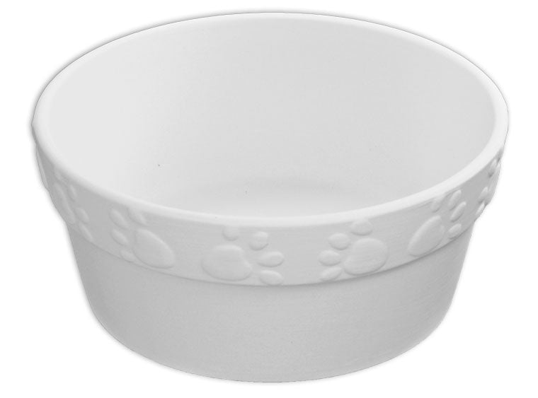 Paw Print Puppy Pet Bowl 28