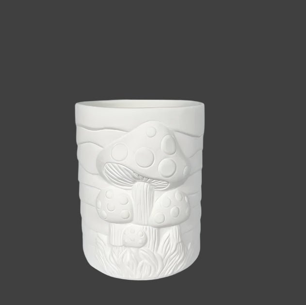 Retro Mushroom Container
