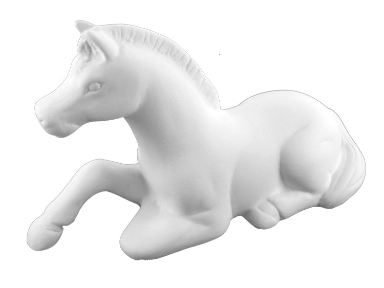 Lying Foal horse
