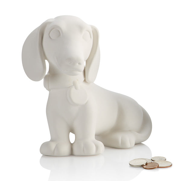 Dachshund Dog Bank