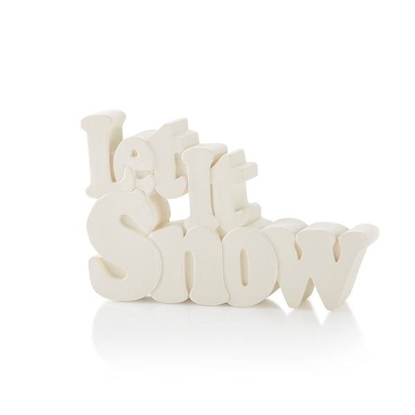 Let It Snow Plaque
