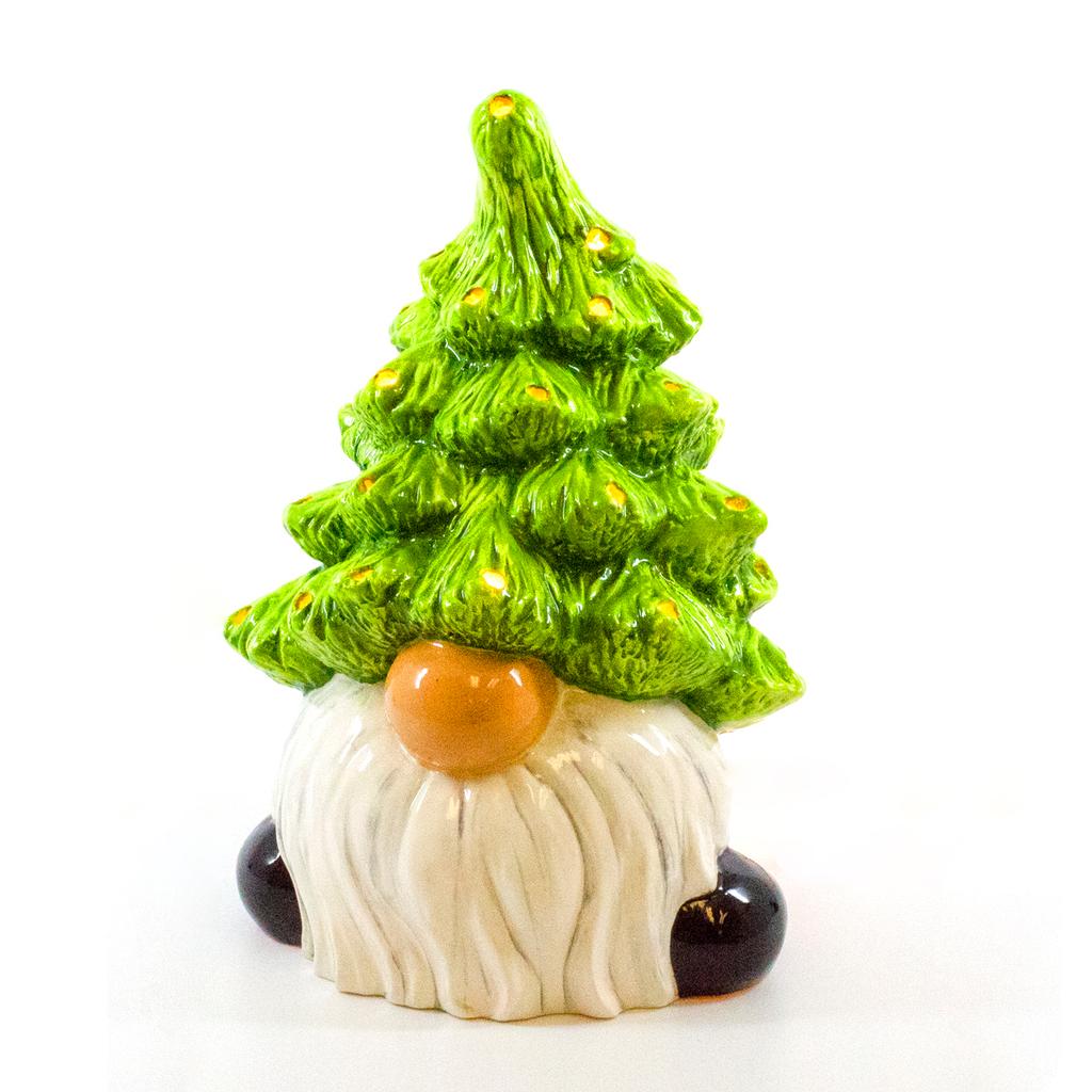 Christmas Tree Gnome Lantern